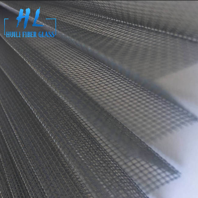 High Quality Polyester Plisse Screen Insect Proof Pleated Window Screen