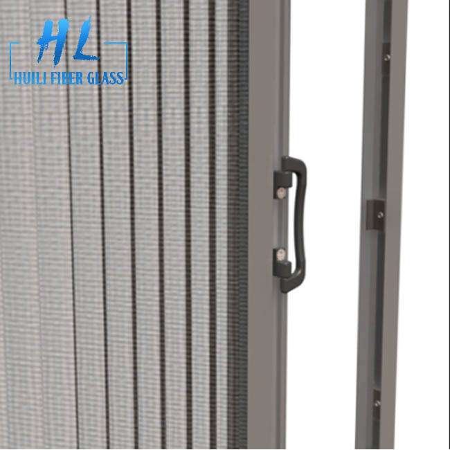 High Quality Polyester Plisse Screen Insect Proof Pleated Window Screen